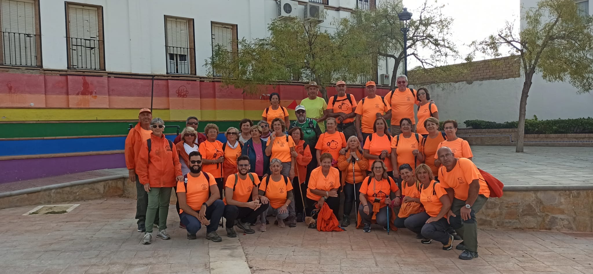 Foto de los asistentes a la ruta